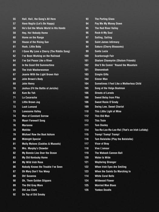 The Folksongs Book 133 Songs from Around the World 民謠 | 小雅音樂 Hsiaoya Music