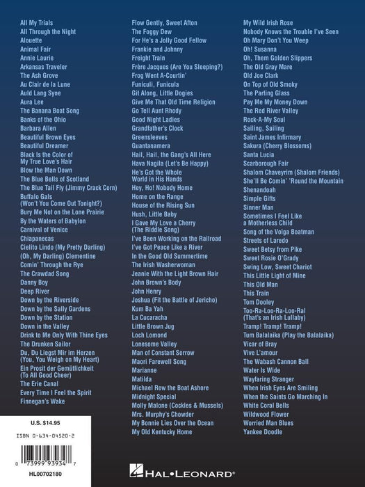 The Folksongs Book 133 Songs from Around the World 民謠 | 小雅音樂 Hsiaoya Music