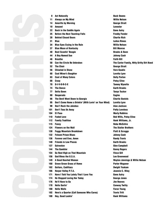 CMT's 100 Greatest Country Songs Easy Guitar with Standard Notation & Tab 吉他 | 小雅音樂 Hsiaoya Music