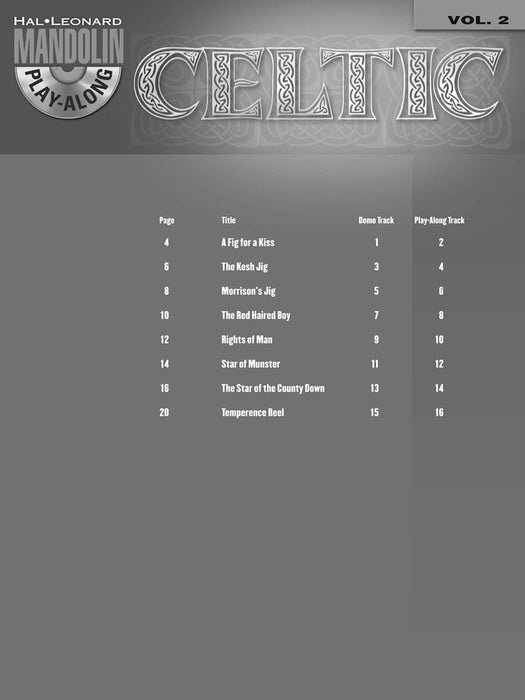Celtic Mandolin Play-Along Volume 2 曼陀林琴 | 小雅音樂 Hsiaoya Music