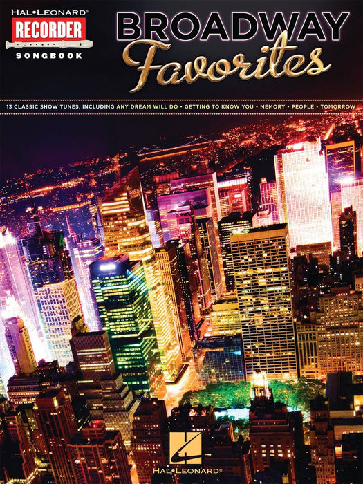 Broadway Favorites Hal Leonard Recorder Songbook 百老匯 | 小雅音樂 Hsiaoya Music