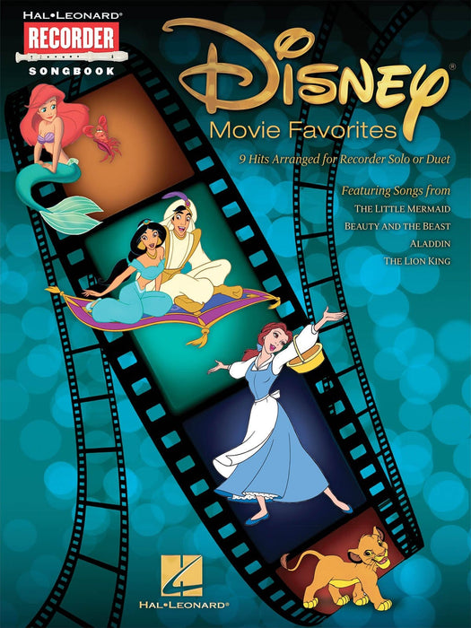 Disney Movie Favorites 9 Hits Arranged for Recorder Solo or Duet 獨奏 二重奏 | 小雅音樂 Hsiaoya Music