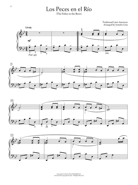 Christmas Around the World 12 Intermediate Piano Arrangements in Progressive Order Jennifer Linn Series 鋼琴 改編 | 小雅音樂 Hsiaoya Music