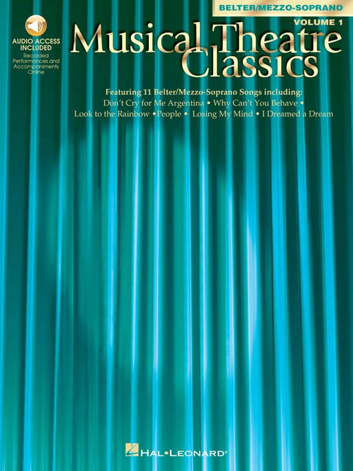 Musical Theatre Classics Mezzo-Soprano/Belter, Volume 1 次女高音 | 小雅音樂 Hsiaoya Music