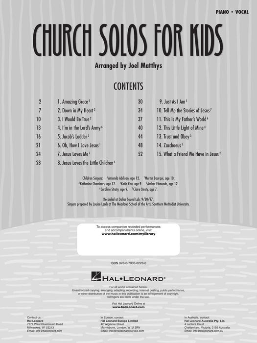 Church Solos for Kids 獨奏 | 小雅音樂 Hsiaoya Music