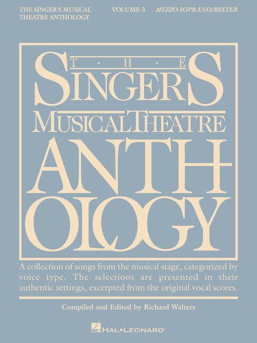 The Singer's Musical Theatre Anthology - Volume 3 Mezzo-Soprano/Alto Book Only 次女高音 | 小雅音樂 Hsiaoya Music
