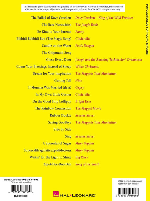 Popular Solos for Young Singers 獨奏 | 小雅音樂 Hsiaoya Music