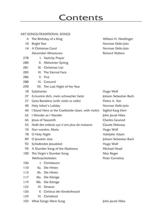 The Christmas Collection The Vocal Library High Voice 高音 | 小雅音樂 Hsiaoya Music