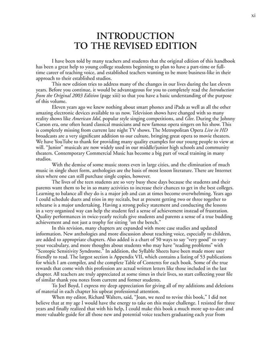 The Private Voice Studio Handbook - Revised Edition A Practical Guide to All Aspects of Teaching | 小雅音樂 Hsiaoya Music