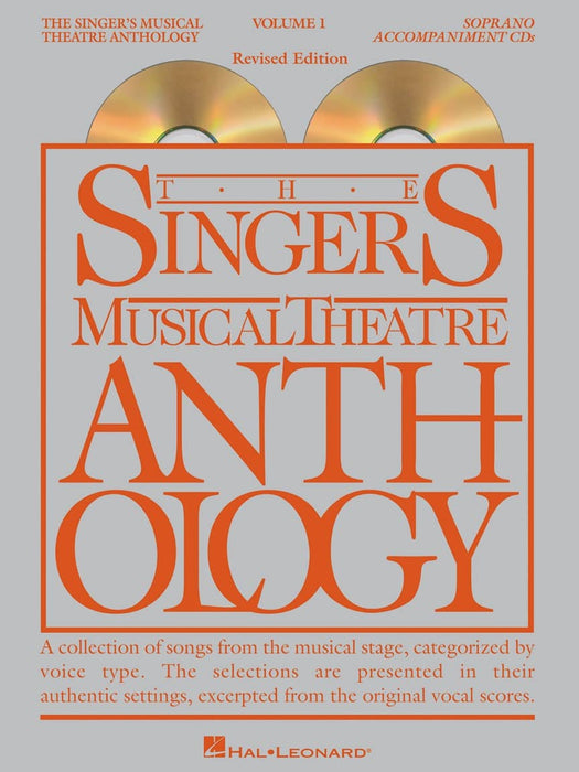 The Singer's Musical Theatre Anthology - Volume 1 Soprano Accompaniment CDs 伴奏 | 小雅音樂 Hsiaoya Music