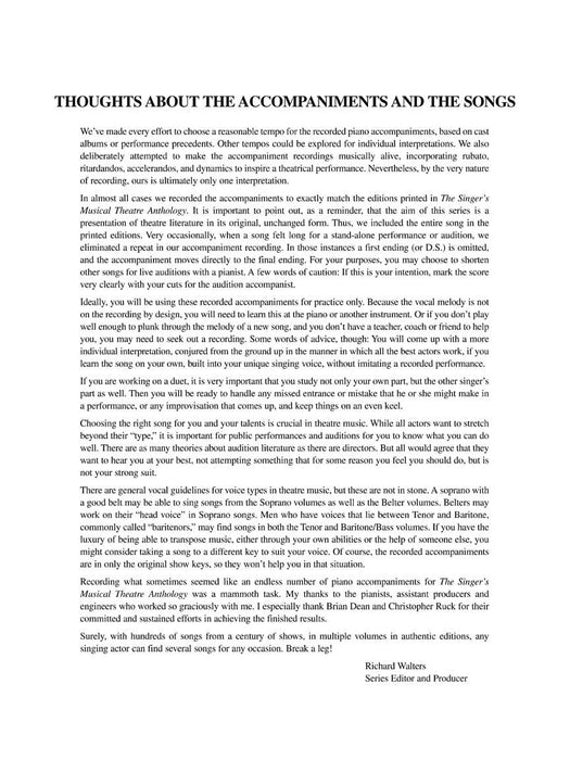 The Singer's Musical Theatre Anthology - Volume 1, Revised Tenor Accompaniment CDs 伴奏 | 小雅音樂 Hsiaoya Music