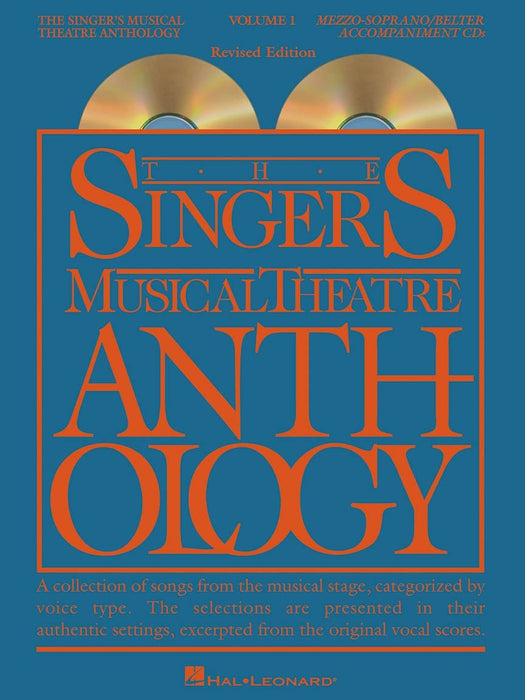 The Singer's Musical Theatre Anthology - Volume 1, Revised Mezzo-Soprano/Belter Accompaniment CDs 次女高音 伴奏 | 小雅音樂 Hsiaoya Music