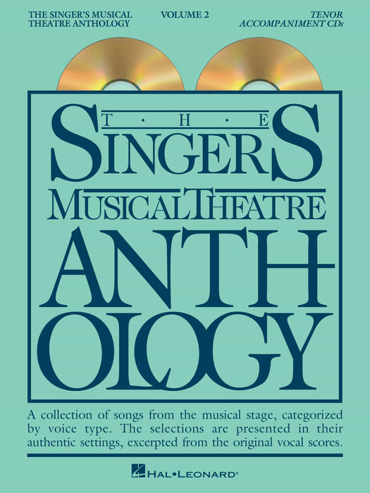 The Singer's Musical Theatre Anthology - Volume 2, Revised Tenor Accompaniment CDs 伴奏 | 小雅音樂 Hsiaoya Music
