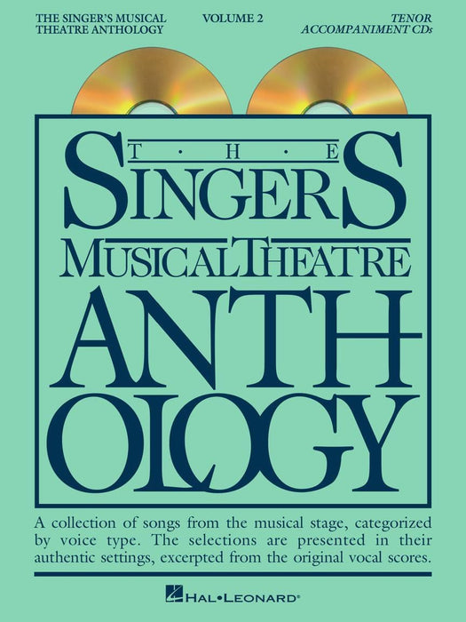 The Singer's Musical Theatre Anthology - Volume 2, Revised Tenor Accompaniment CDs 伴奏 | 小雅音樂 Hsiaoya Music