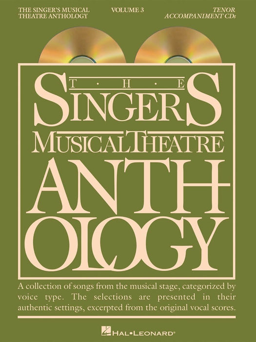The Singer's Musical Theatre Anthology - Volume 3 Tenor Accompaniment CDs 伴奏 | 小雅音樂 Hsiaoya Music