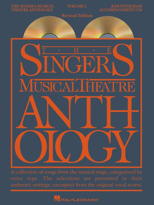 The Singer's Musical Theatre Anthology - Volume 1, Revised Baritone/Bass Accompaniment CDs 伴奏 | 小雅音樂 Hsiaoya Music