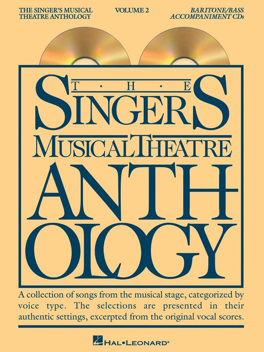 The Singer's Musical Theatre Anthology - Volume 2, Revised Baritone/Bass Accompaniment CDs 伴奏 | 小雅音樂 Hsiaoya Music