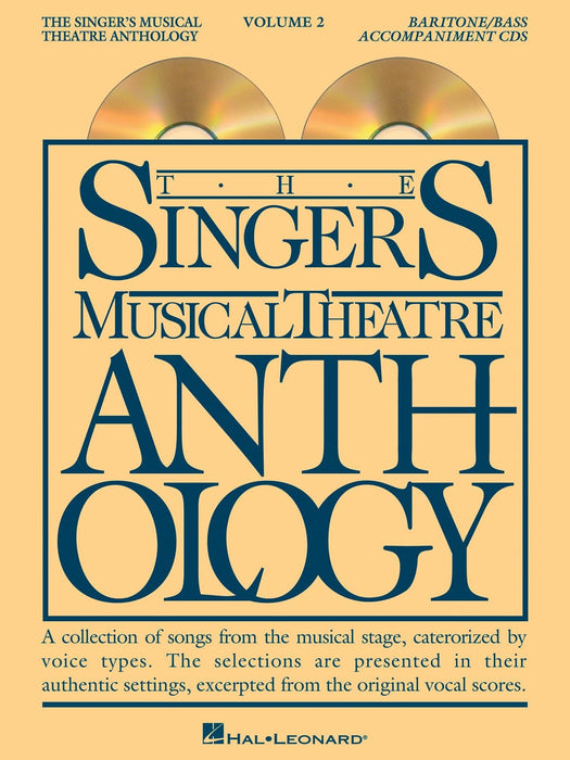 The Singer's Musical Theatre Anthology - Volume 2, Revised Baritone/Bass Accompaniment CDs 伴奏 | 小雅音樂 Hsiaoya Music