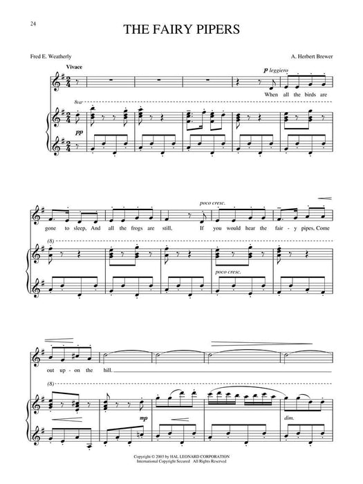 Daffodils, Violets and Snowflakes - Low Voice 24 Classical Songs for Young Women Ages Ten to Mid-Teens 低音古典 | 小雅音樂 Hsiaoya Music