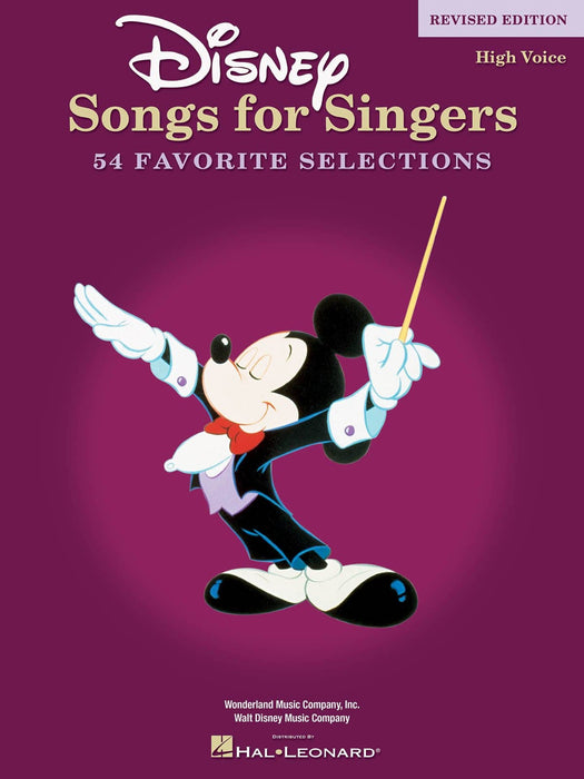 Disney Songs for Singers - Revised Edition High Voice 高音 | 小雅音樂 Hsiaoya Music