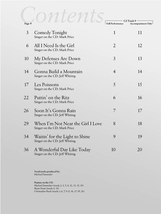 Tunes for Teens from Musicals Young Men's Edition | 小雅音樂 Hsiaoya Music