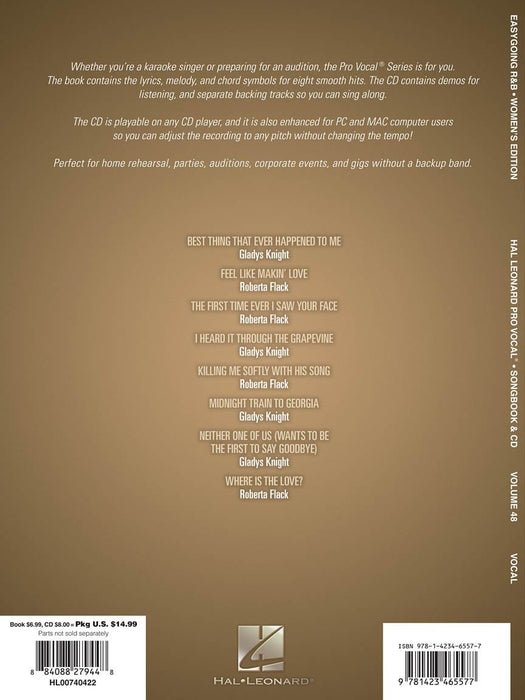 Easygoing R&B Pro Vocal Women's Edition Volume 48 | 小雅音樂 Hsiaoya Music