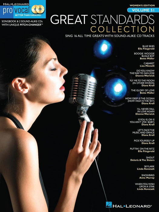 Great Standards Collection Pro Vocal Women's Edition Volume 51 | 小雅音樂 Hsiaoya Music