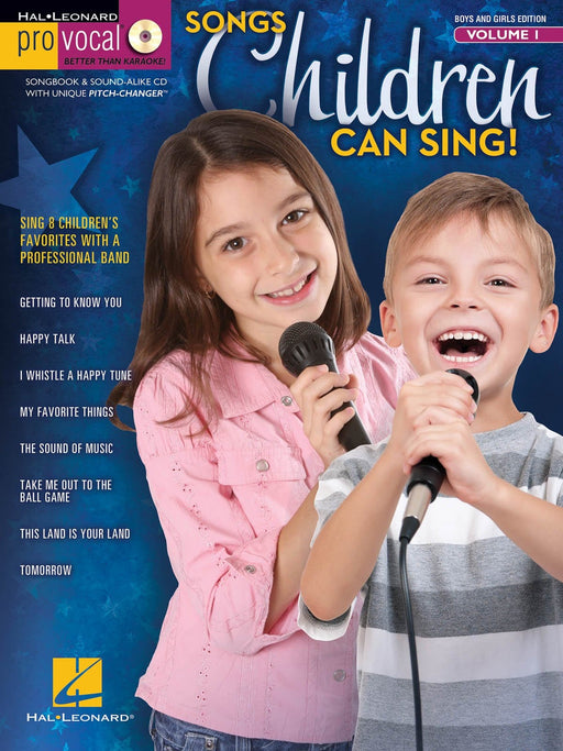 Songs Children Can Sing! Pro Vocal Boys' & Girls' Edition Volume 1 | 小雅音樂 Hsiaoya Music