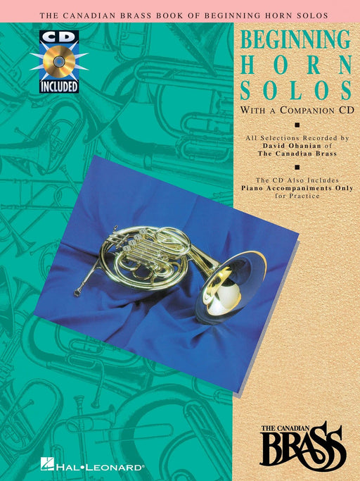 Canadian Brass Book of Beginning Horn Solos Book/CD Pack 銅管 法國號獨奏 | 小雅音樂 Hsiaoya Music