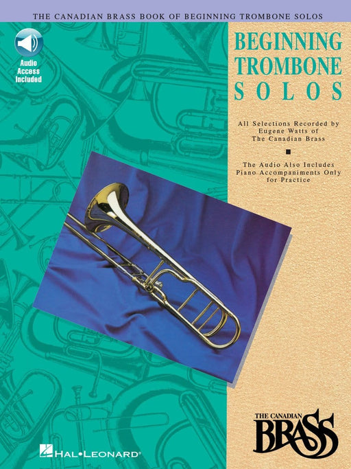 The Canadian Brass Book of Beginning Trombone Solos With Online Audio of Performances and Accompaniments 銅管 長號 獨奏 伴奏 | 小雅音樂 Hsiaoya Music