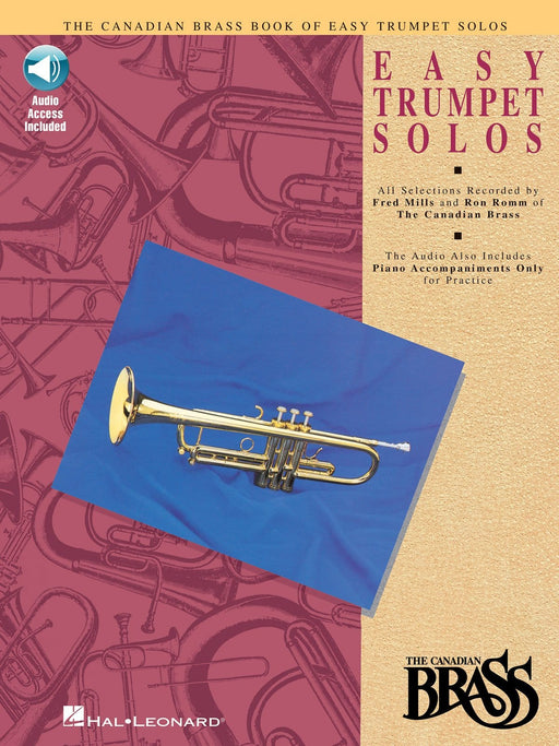 Canadian Brass Book of Easy Trumpet Solos Book/Online Audio 銅管 小號 獨奏 | 小雅音樂 Hsiaoya Music