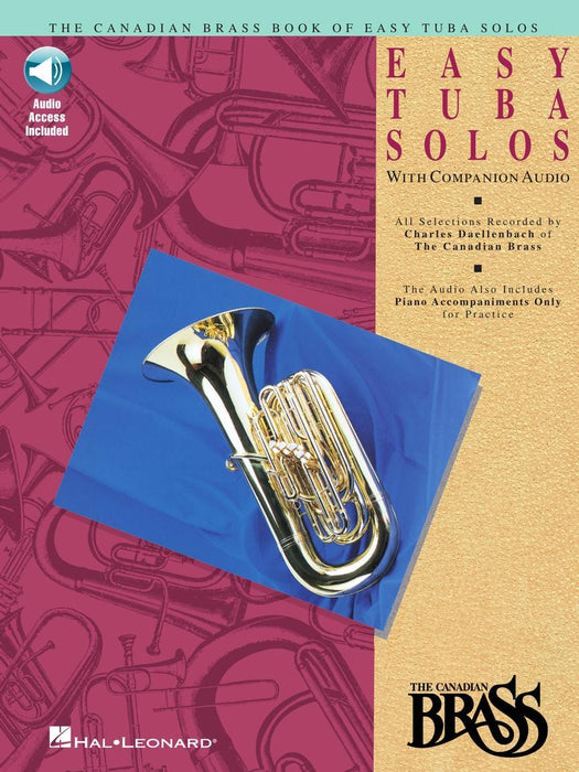 Canadian Brass Book of Easy Tuba Solos with recordings of performances and accompaniments 銅管 低音號 獨奏 伴奏 | 小雅音樂 Hsiaoya Music