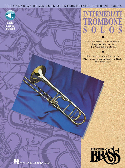 Canadian Brass Book of Intermediate Trombone Solos with online audio of performances and accompaniments recorded by 銅管 長號 獨奏 伴奏 | 小雅音樂 Hsiaoya Music