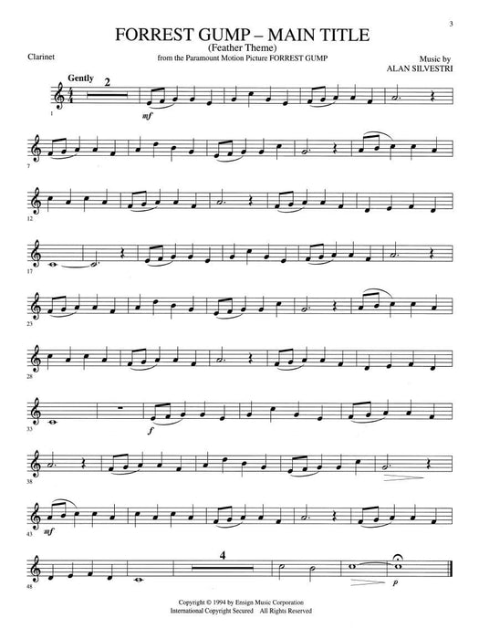 Favorite Movie Themes Clarinet Play-Along 豎笛 | 小雅音樂 Hsiaoya Music