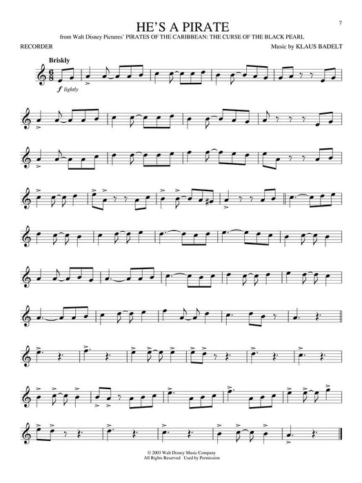 Favorite Movie Themes - 2nd Edition for Recorder | 小雅音樂 Hsiaoya Music