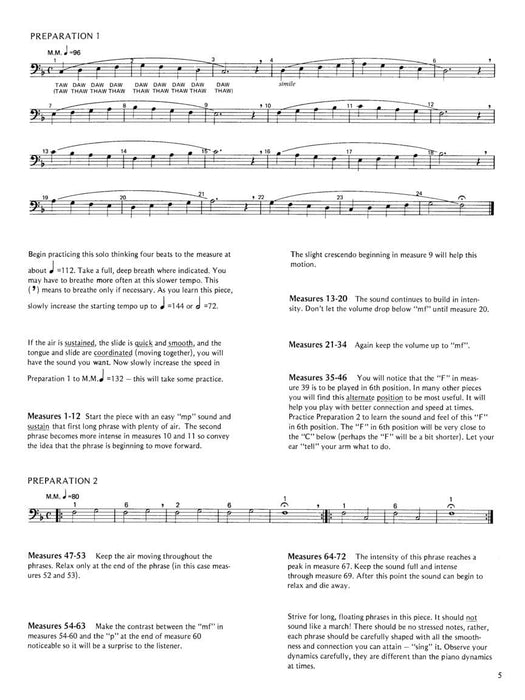 Master Solos Intermediate Level - Trombone Book/Online Audio 獨奏 長號 | 小雅音樂 Hsiaoya Music