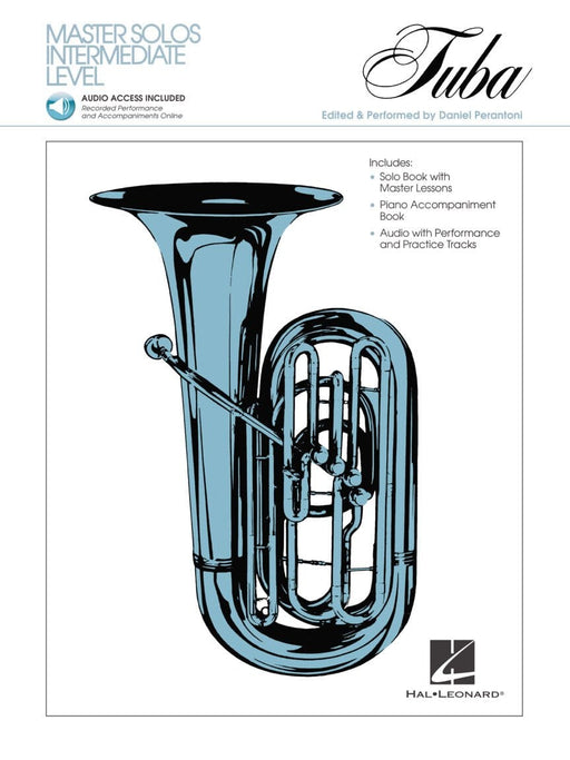 Master Solos Intermediate Level - Tuba (B.C.) Book/Online Audio 獨奏 低音號 | 小雅音樂 Hsiaoya Music