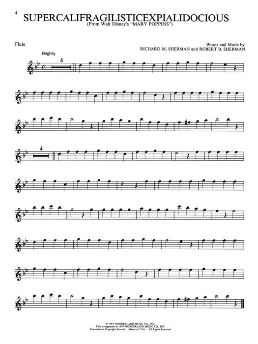 Easy Disney Favorites Flute Play-Along Pack 長笛 | 小雅音樂 Hsiaoya Music