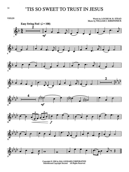 Praise & Worship Hymn Solos for Violin 讚美歌獨奏 小提琴 | 小雅音樂 Hsiaoya Music