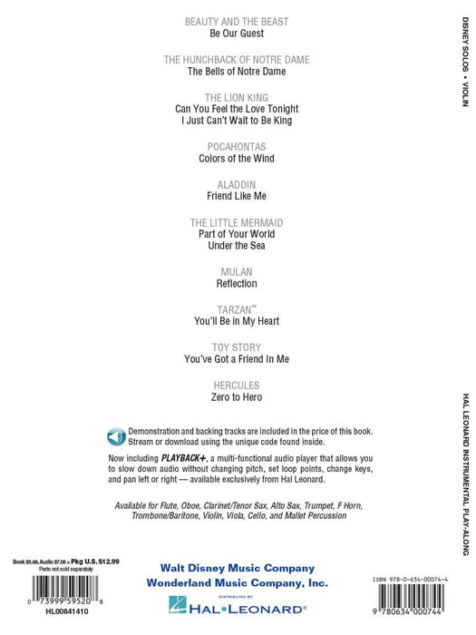 Disney Solos for Violin Play Along with a Full Symphony Orchestra! 獨奏 小提琴 交響曲 | 小雅音樂 Hsiaoya Music