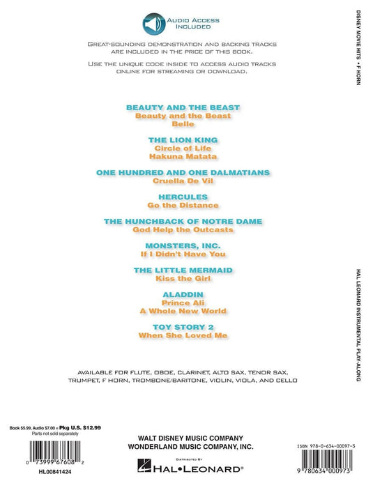 Disney Movie Hits for French Horn Play Along with a Full Symphony Orchestra! 法國號 交響曲 | 小雅音樂 Hsiaoya Music