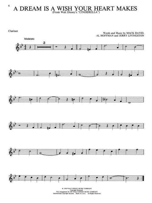 Easy Disney Favorites Clarinet Play-Along Pack 豎笛 | 小雅音樂 Hsiaoya Music