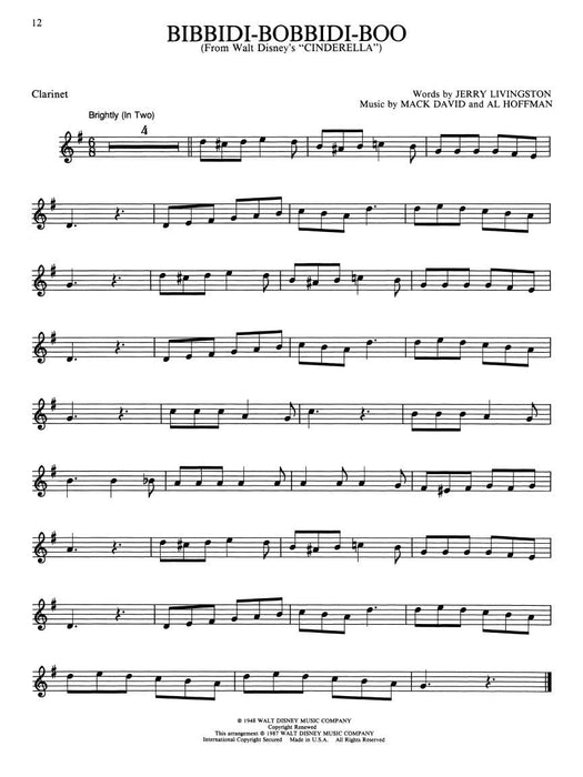 Easy Disney Favorites Clarinet Play-Along Pack 豎笛 | 小雅音樂 Hsiaoya Music