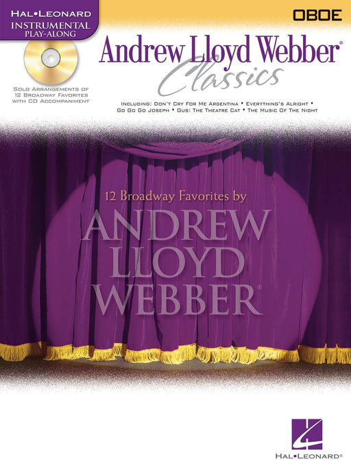Andrew Lloyd Webber Classics - Oboe Oboe Play-Along Book/CD Pack 雙簧管 雙簧管 | 小雅音樂 Hsiaoya Music