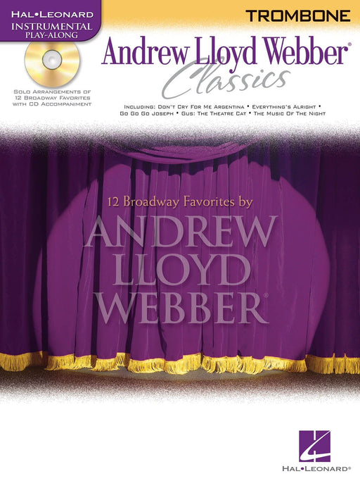 Andrew Lloyd Webber Classics - Trombone Trombone Play-Along Book/CD Pack 長號 | 小雅音樂 Hsiaoya Music