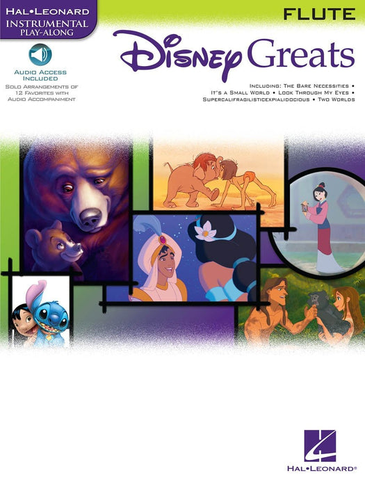 Disney Greats for Flute Instrumental Play-Along Pack 長笛 | 小雅音樂 Hsiaoya Music