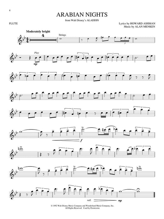 Disney Greats for Flute Instrumental Play-Along Pack 長笛 | 小雅音樂 Hsiaoya Music