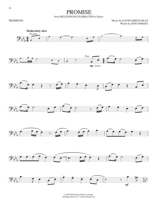 Disney Greats for Trombone Instrumental Play-Along Pack 長號 | 小雅音樂 Hsiaoya Music
