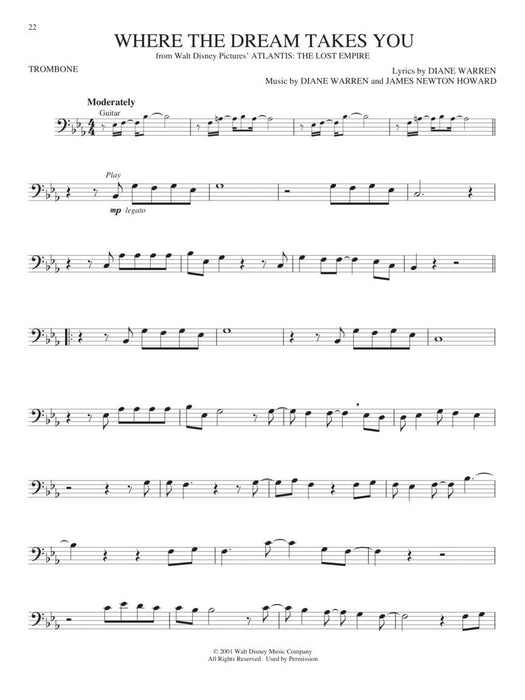 Disney Greats for Trombone Instrumental Play-Along Pack 長號 | 小雅音樂 Hsiaoya Music