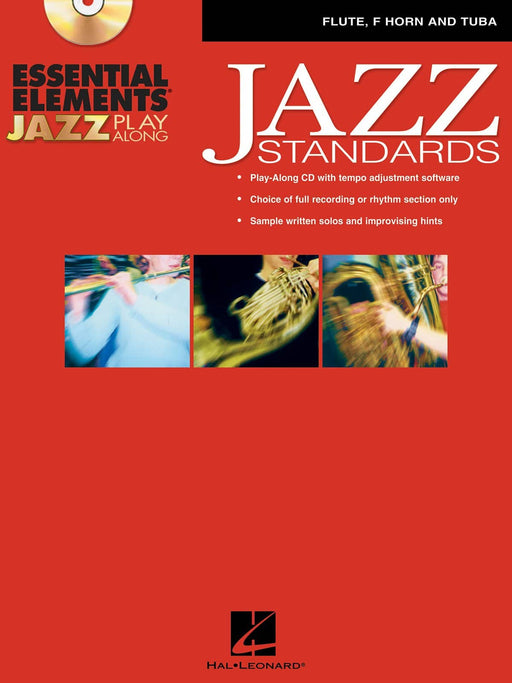 Essential Elements Jazz Play-Along - Jazz Standards Flute, F Horn and Tuba (B.C.) 爵士音樂 爵士音樂 長笛 法國號 低音號 | 小雅音樂 Hsiaoya Music
